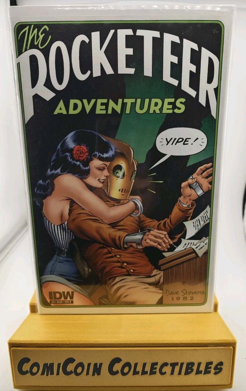 Rocketeer Adventures #4 IDW 2011 Dave Stevens Cover B VF/NM RARE